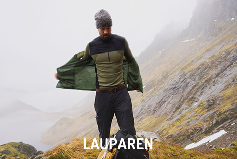 Devold Lauparen aus 100 % feiner Merinowolle �berzeugt mit angenehmer W�rme, hoher Atmungsaktivit�t und strategischen Bel�ftungszonen.