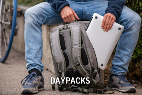 Exped Shop Daypack Exped schlichte, minimalistischer und vielseitige Tagesrucksack, Schulrucksack und Gearpack für Urban, Beruf und Hobby.