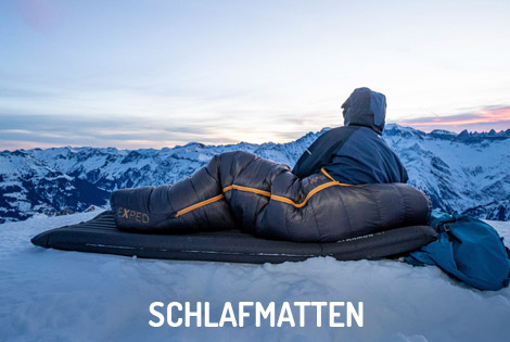Exped Shop Schlafmatten - f�r die W�rme ist die Schlafmatte wesentlich wichtiger als der Schlafsack!