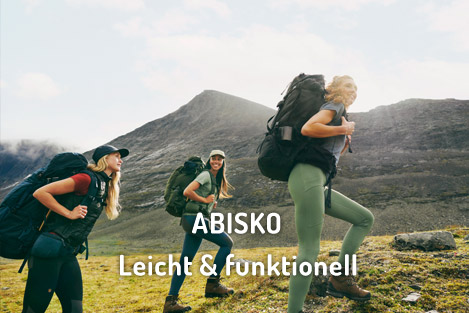 Fjällräven Shop - Trekking Abisko, sportlich leichte und funktionelle Trekking Bekleidung von Fjällräven