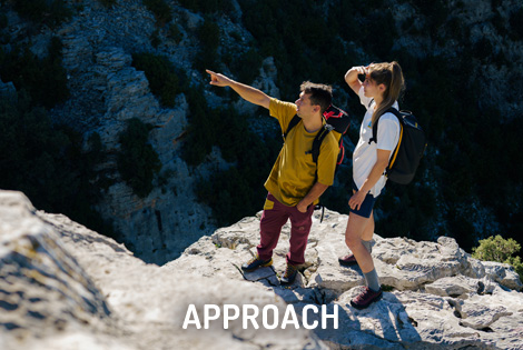 La Sportiva Shop Appproach Zustieg