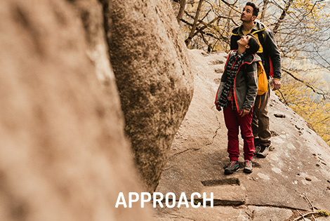 La Sportiva Shop Appproach Zustieg