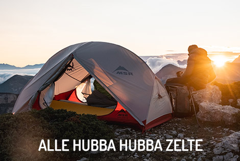 Alle MSR Hubba Hubba Zelte