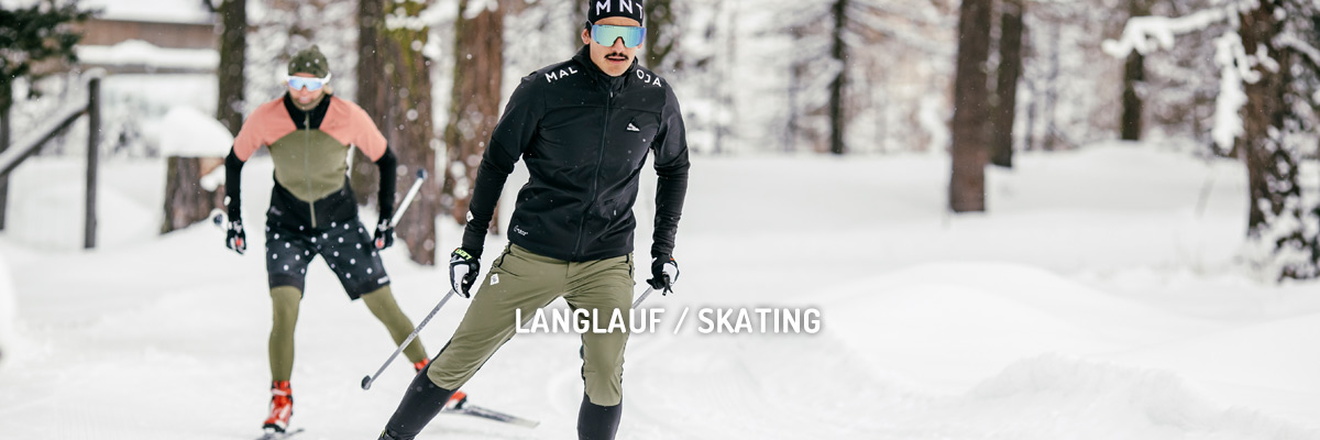 Maloja Shop für Lanklauf Skating Bekleidung Winter 2022/23 hochwertige Kleidung für den Langlaufspaß von Maloja