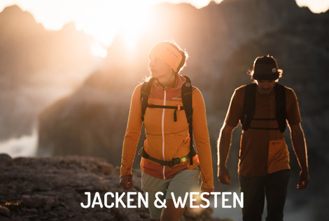 Ortovox Shop - Jacken und Westen aktuelle Kollektion - Hardshelljacken, Softshelljacken, Fleecejacken und Westen bestens ausgestattet mit Ortovox Jacken und Westen Sommer 2026 