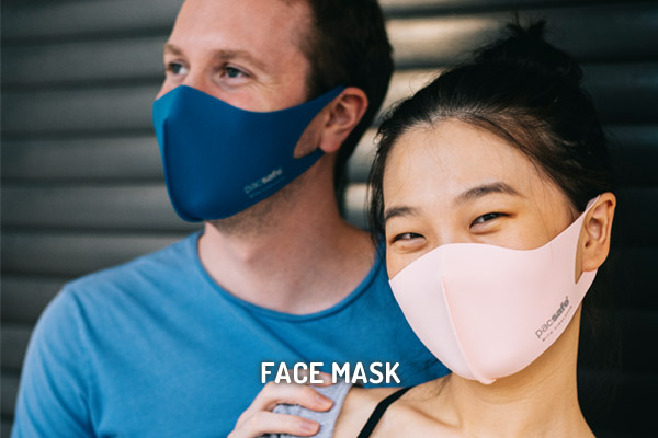 Pacsafe Mundmasken zu Deinem Schutz