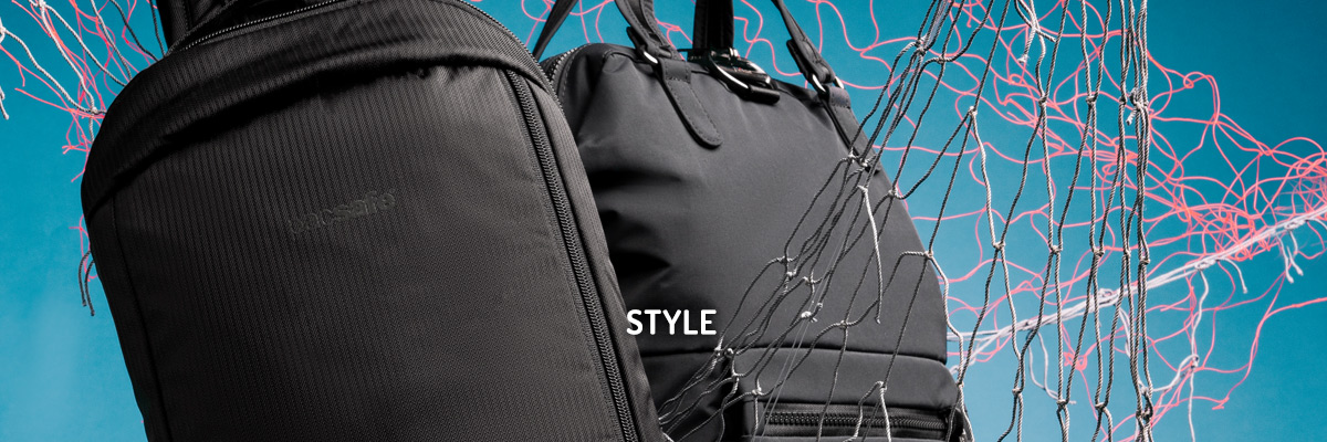 Pacsafe Style - stylische Taschen & Rucksäcke mit Diebstahlschutz
