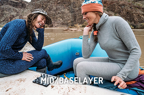 Patagonia Shop für Midlayer Baselayer Bekleidung Sommer 2022 hochwertige Kleidung für Berge
