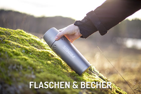 Primus Flaschen und Becher