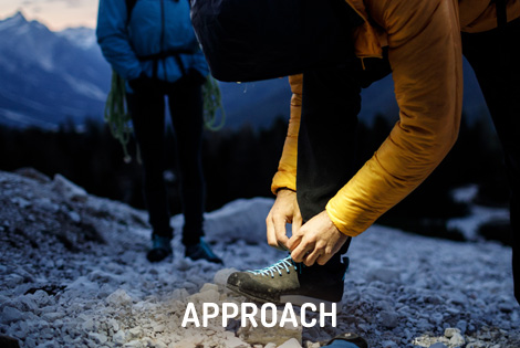 SCARPA Shop Approach - die aktuelle Zustiegsschuhe fr Kletterer und Bergsteiger im Winter 2023/24. SCARPA entwickelt leichte, wasserdichte und untersttzende Zustiegsschuhe mit Kletterzone im Zehenbereich, die den perfekten Zustieg ber Gerll oder Klettersteige garantieren. Sie sorgen fr ein auergewhnlichen Komfort und den perfekten Grip in felsigem Gelnde.