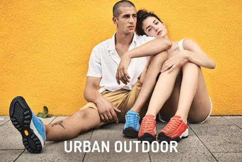 SCARPA Shop Urban Outdoor - die aktuelle Freizeit Kollektion fr Reisen, Job, Alltag und Stadt im Sommer 2025. Unterwegs im urbanen Dschungel - SCARPA`s Urban Outdoor Kollektion umfasst eine ganze Reihe von Schuhen, die sich hervorragend fr Freizeitaktivitten, Reisen oder den Alltag in der Stadt eignen. Die leichten, bequemen und stilvollen Freizeitschuhe gibt es in dieser Kollektion auch mit GORE-TEX Membrane, welche den Schuh atmungsaktiv und wasserfest macht.