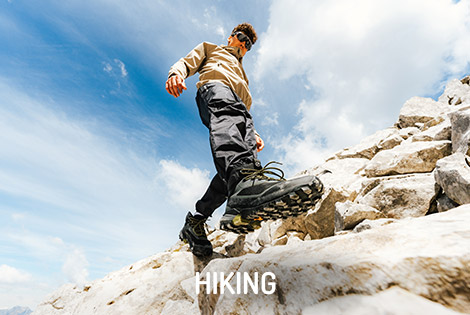 SCARPA Shop Hiking - die aktuelle Wander Kollektion f�r Wandern im Fr�hling- & Sommer 2026. Unterwegs auf und Abseits eingetretener Pfade - SCARPA`s Hiking Kollektion umfasst eine ganze Reihe von Schuhen, die sich hervorragend f�r leichte und mittelschwere Wanderungen eignen. Die leichten, bequemen und stilvollen Wanderschuhe gibt es in dieser Kollektion auch mit GORE-TEX� Membrane, welche den Schuh atmungsaktiv und wasserfest macht.