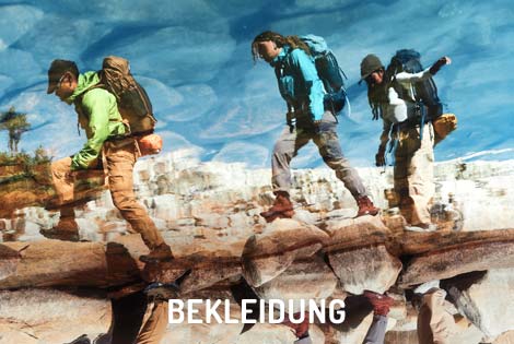 The North Face funktionelle, hochwertige Bekleidung Sommer 2025. 