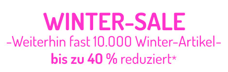 Winter Sale bis zu 40% reduziert