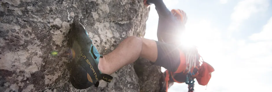 Kletterschuhe f�r Halle, Fels und alpines Klettern